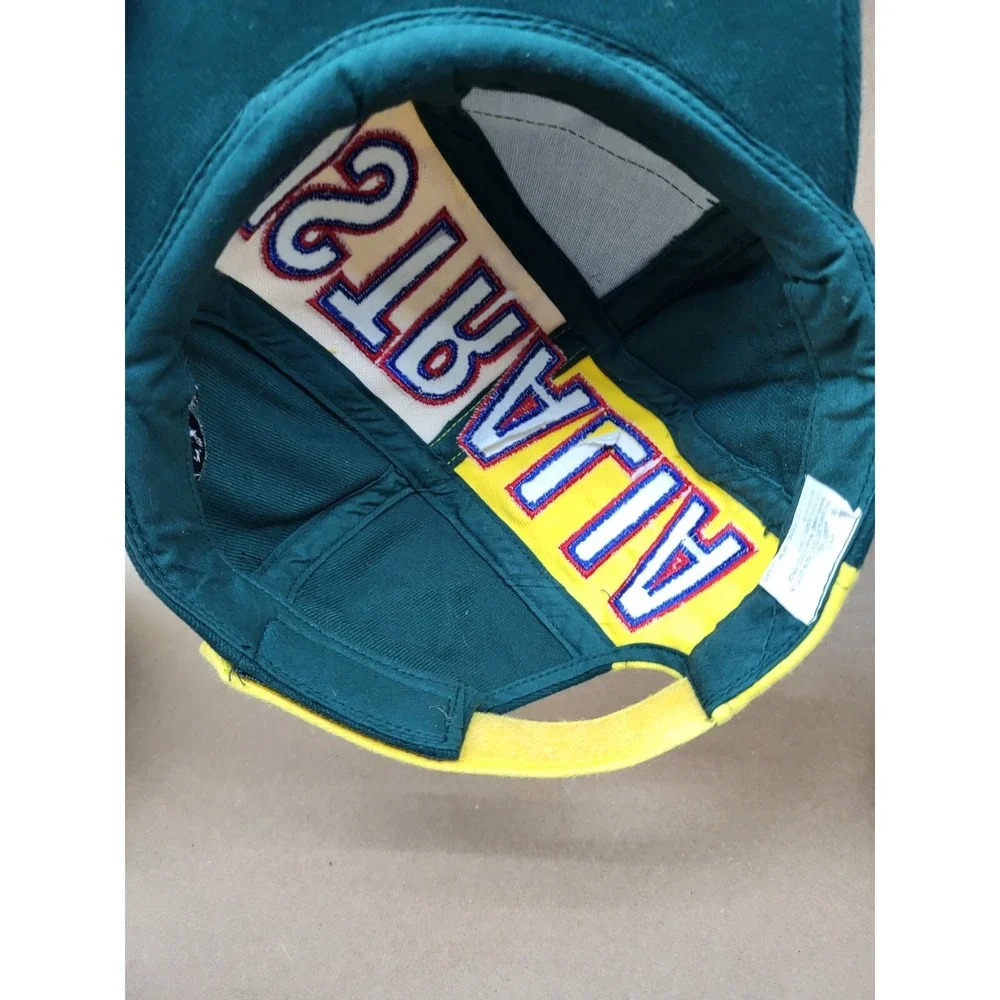Australia Green & Yellow Cotton Strapback Baseball Cap Hat Strapback